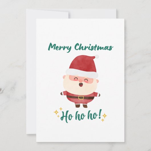 Vaste vakantiekaart feestdagenkaart (Voorkant)