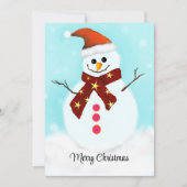 Vaste vakantiekaart feestdagenkaart (Voorkant)