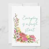 Vaste vakantiekaart feestdagenkaart (Voorkant)