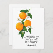 Vaste vakantiekaart feestdagenkaart (Voorkant / Achterkant)