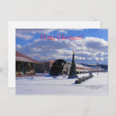 Vaste vakantiekaart feestdagenkaart (Voorkant / Achterkant)