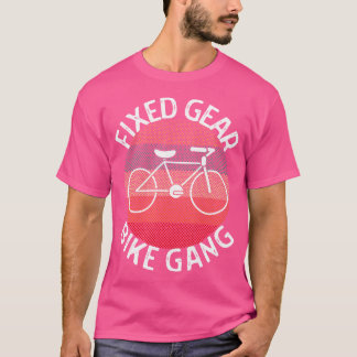 Vaste Versnelling Fiets Bende Biker Werelden Vaste T-shirt