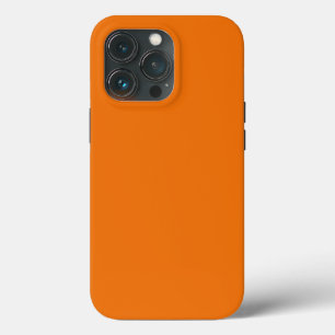 Vaste vlam oranje iPhone 13 pro hoesje