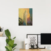 Vaste vrouw poster (Thuiskantoor)