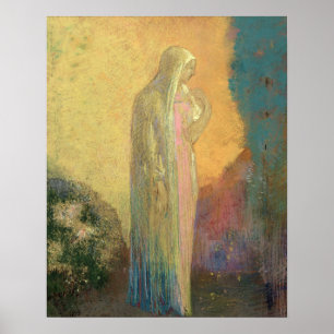 Vaste vrouw poster