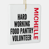 Vaste werktijden voor de vrijwilliger van het leve keramisch ornament (Rechts)