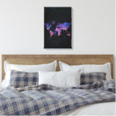 vasteland canvas afdruk (Insitu (Slaapkamer))