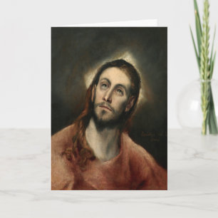 Vasten Jezus Wenskaart Kaart