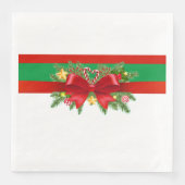 vastgebonden in een rode boog servet (Voorkant)