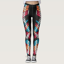 Vastgebonden in kleur Leggings