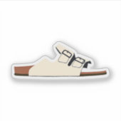 vastgebonden sandaal sticker (Voorkant)