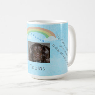 Vastgehouden tussen elk moment koffiemok