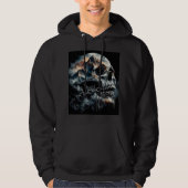 vastgeketende schedel hoodie (Voorkant)