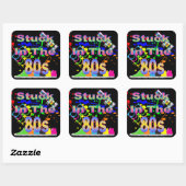 Vastgelopen in de jaren '80 Sticker (Vel)