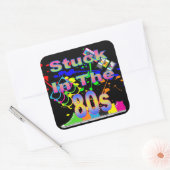 Vastgelopen in de jaren '80 Sticker (Envelop)