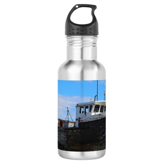 Vastgelopen Waterfles (Voorkant)