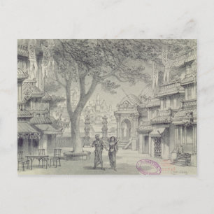 Vastgesteld Ontwerp voor Akte II van de opera Briefkaart