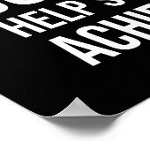 Vastgestelde Doelstellingen - Hustle en Succes Mot Poster (Hoek)