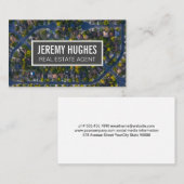 Vastgoed Buurt Vogels Oog Uitzicht Visitekaartje (Voorkant / Achterkant)