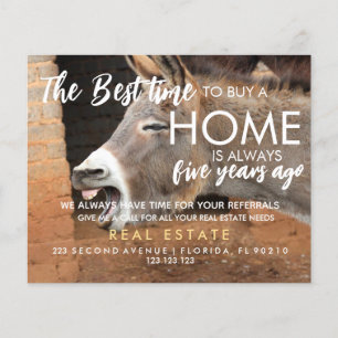 vastgoed De beste tijd om een huis te kopen is alt Flyer