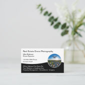 Vastgoed Drone Fotografie Visitekaartjes (Staand voorkant)
