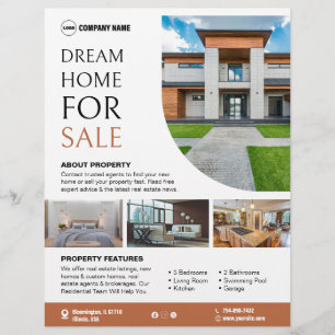 Vastgoed Eigenschappen Custom Flyer