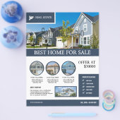 Vastgoed Flyer (Enkel)