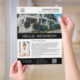 Vastgoed Makelaar Broker Marketing Flyer