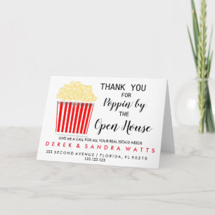 vastgoed POPCORN open huis Aankondiging Pos Po