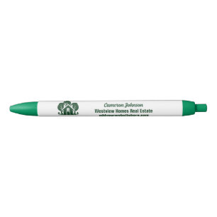 Vastgoedbedrijf Green Forest House Zwarte Inkt Pen