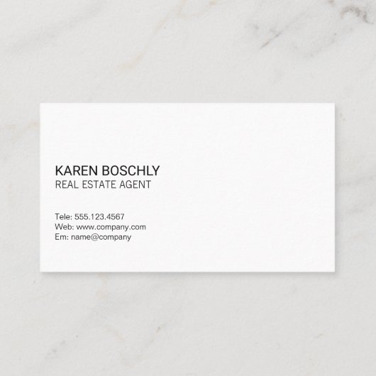 vastgoedfinanciering | houtversiering visitekaartje (Achterkant)