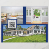 Vastgoedfotograaf Gevouwen Brochure Sjabloon (Achterkant)