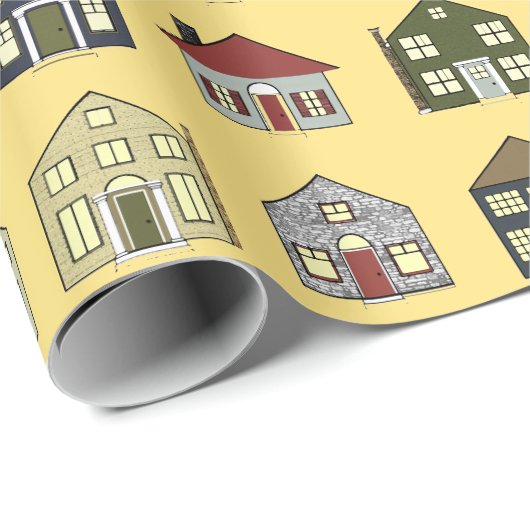 Vastgoedmakelaar Cadeaupapier (Rol Hoek)