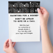 Vastgoedmakelaar Flyer (Hand)