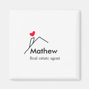 Vastgoedmakelaar makelaar bouw huis inaugu magneet