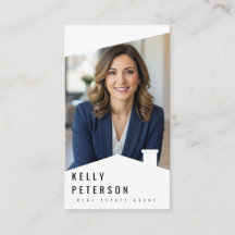 Vastgoedmakelaar Minimalistisch Visitekaartje