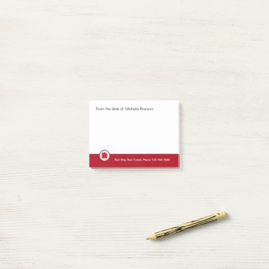 Vastgoedthema Post-it® Notes (Op bureau)