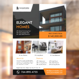 Vastgoedvensterbinding Raamsticker