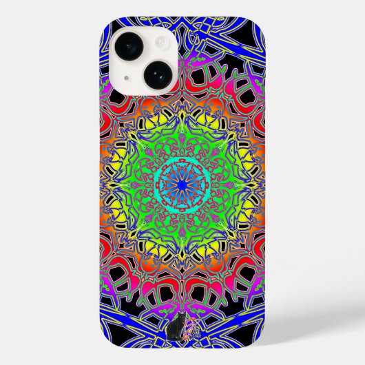 Vasthoudende Spectra Glyph Case-Mate iPhone Case (Achterkant)