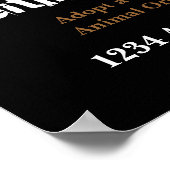 Vaststelling en redding van dierenrechten poster (Hoek)