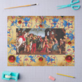 VASTSTELLING VAN MAGI CHRISTMAS FLORAL PARCHMENT,  TISSUEPAPIER (Craft)