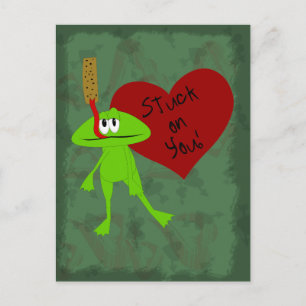 Vastzitten op je Valentijn recept Briefkaart