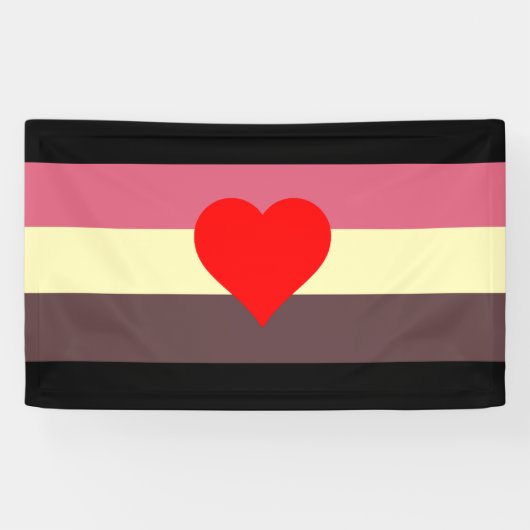Vat Pride Flag Spandoek (Horizontaal)