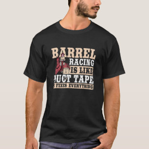 Vat racen is als duct tape het repareert alles t-shirt