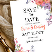 Vat sparen de DatumKaart Save The Date