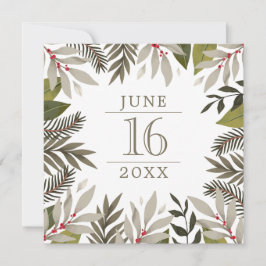 Vat sparen de DatumKaart Save The Date