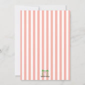 Vat sparen de DatumKaart Save The Date (Achterkant)