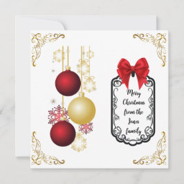 Vat wenskaart feestdagenkaart