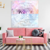 VATA DOSHA - Ingewikkeld Canvas (Insitu (Woonkamer))