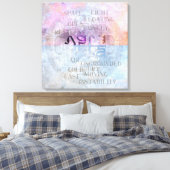 VATA DOSHA - Ingewikkeld Canvas (Insitu (Slaapkamer))